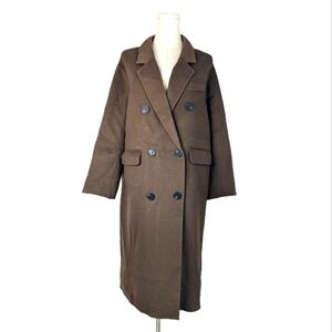 100% wool 🎀 Winter Coat 🎀 brown long coat
